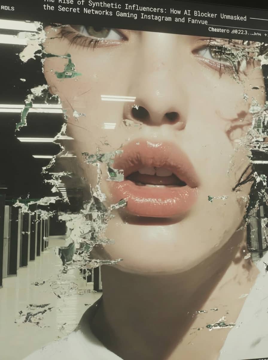The Rise of Fake Influencers and How AI Blocker Detected the Secret Networks Gaming Instagram and Fanvue The Rise of Fake Influencers and How AI Blocker Detected the Secret Networks Gaming Instagram and Fanvue