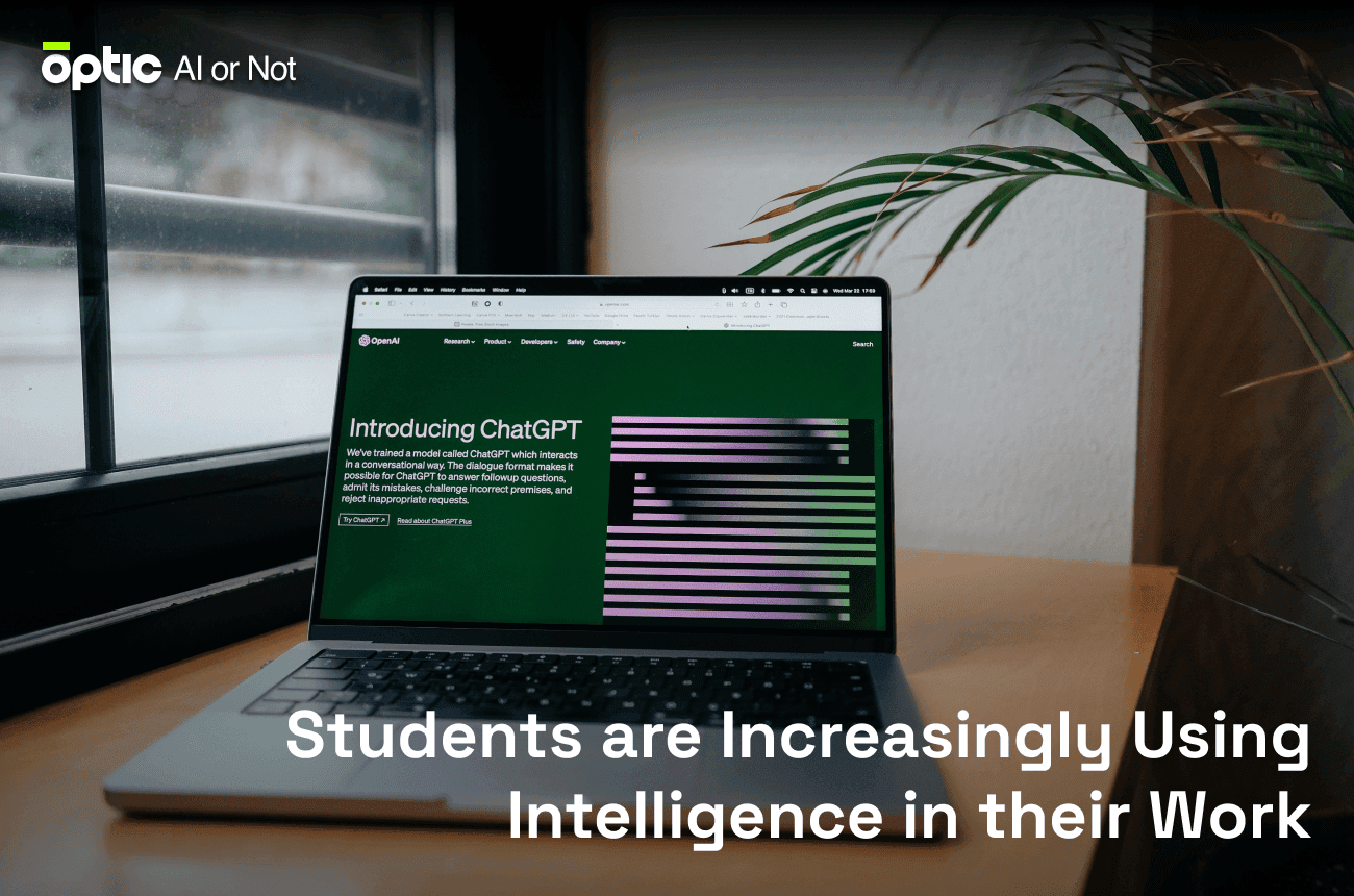 Students are Increasingly Using Intelligence in their Work. How do We Define the Limit? What is Acceptable Control this Process Students are Increasingly Using Intelligence in their Work. How do We Define the Limit? What is Acceptable Control this Process